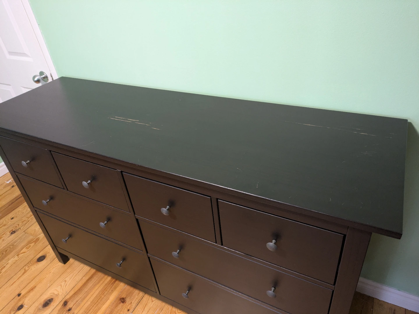 IKEA Hemnes 8-Drawer Dresser Black-Brown - photo 2