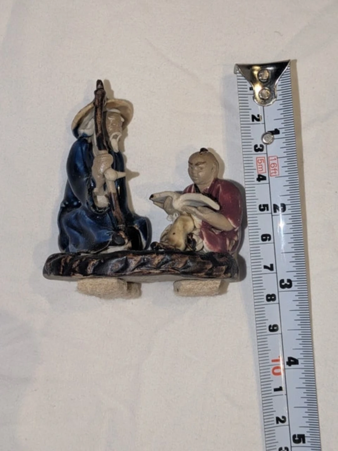 Asian Artisan Figurine 3 in tall - photo 4