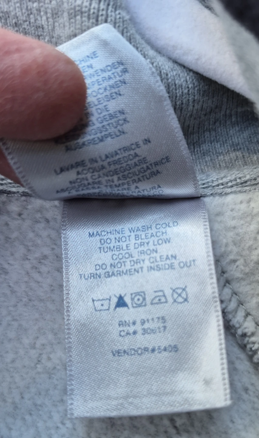 FILA Gray Quarter-Zip Pullover - photo 4