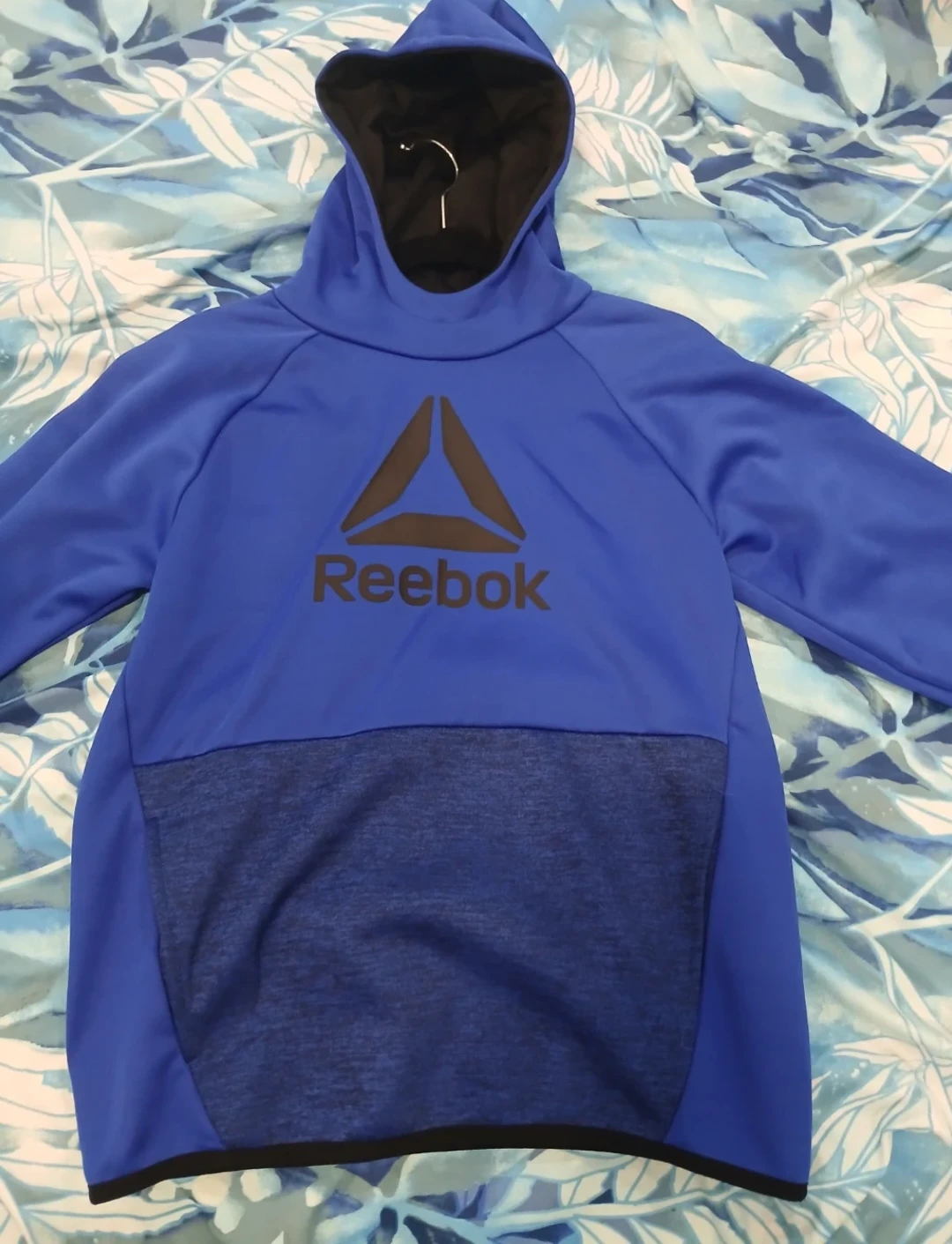 Reebok Blue Performance Hoodie - photo 3
