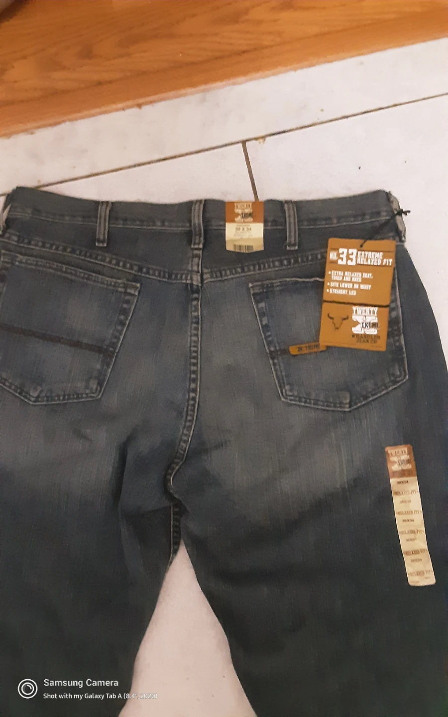 Wrangler Twenty X Extreme Relaxed Fit Jeans 36x34
