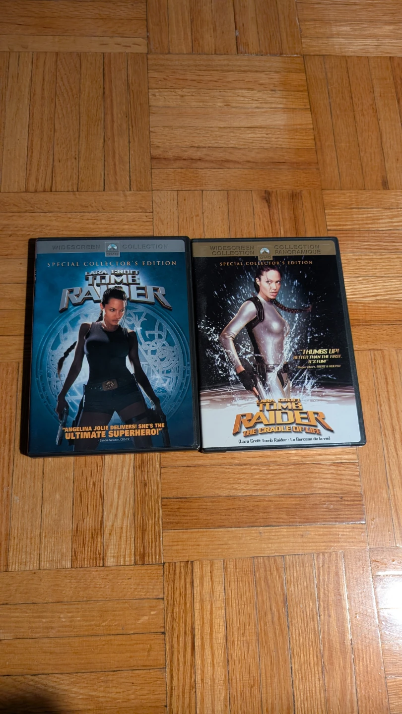 Lara Croft Tomb Raider DVD Set