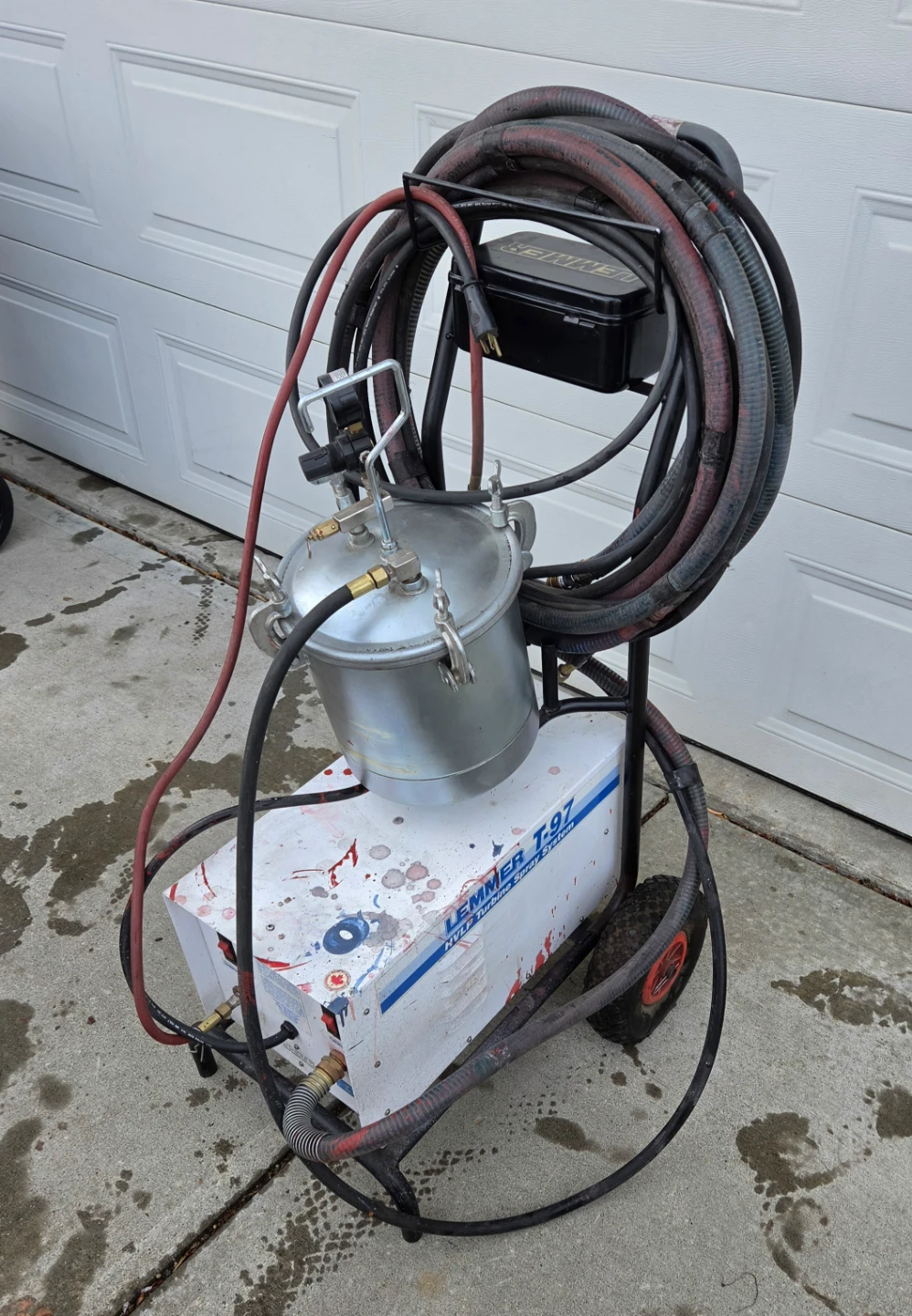 Lemmer T-97 HVLP Turbine Spray System. Great Condition! - photo 2