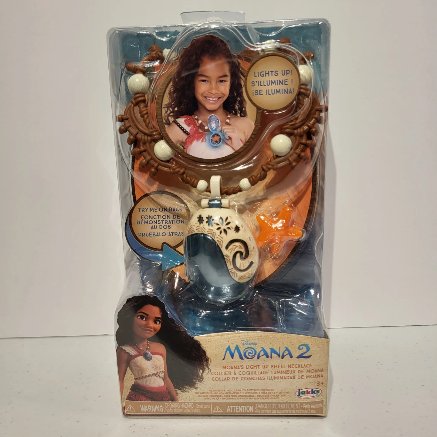 Disney Moana 2 Light-Up Shell Necklace