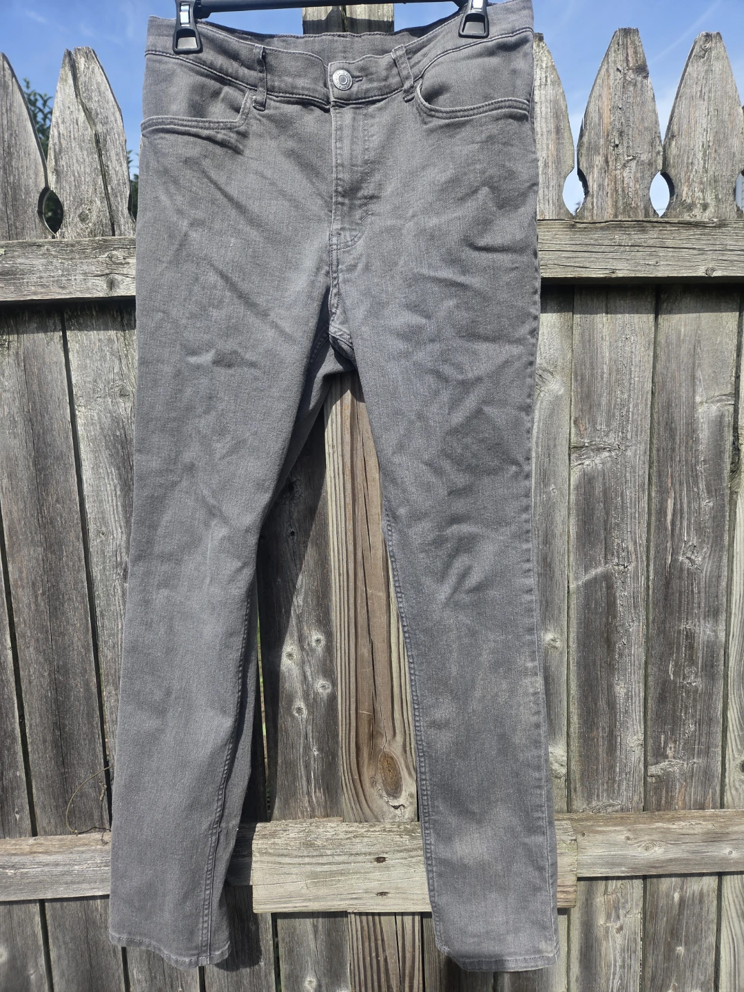 H&M Skinny Fit Gray Denim Jeans