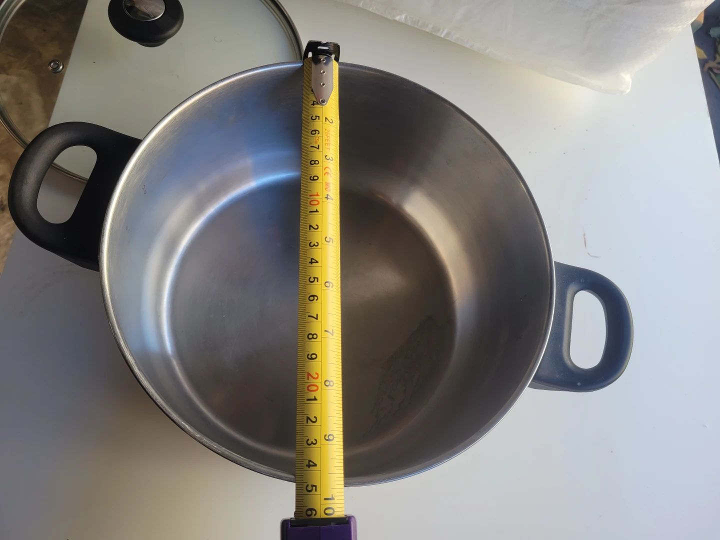 Stainless Steel Cooking Pot with Lid - photo 2