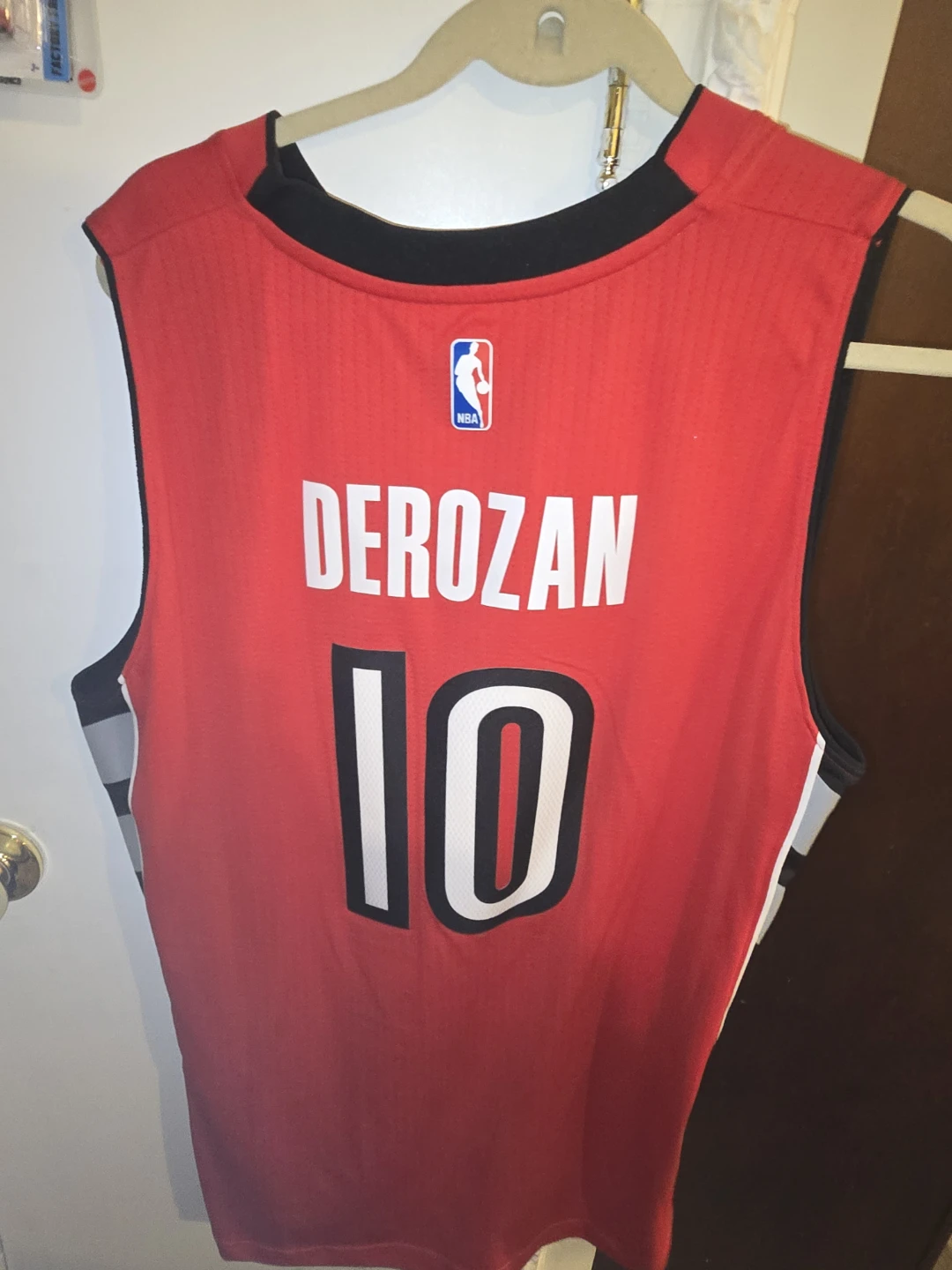 Adidas DeRozan Raptors Basketball Jersey - photo 2