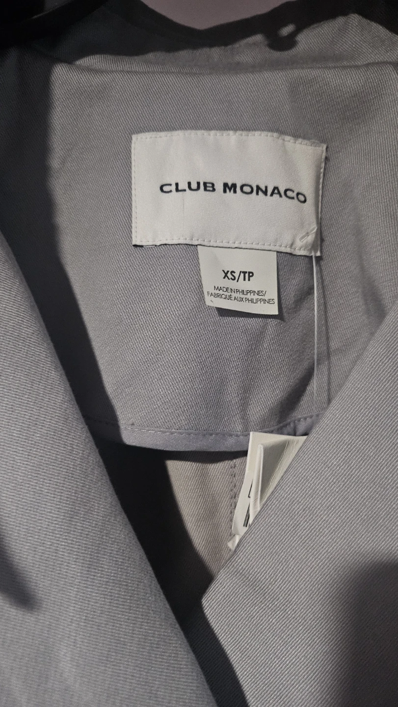 Club Monaco Trench Coat - Size XS - photo 2
