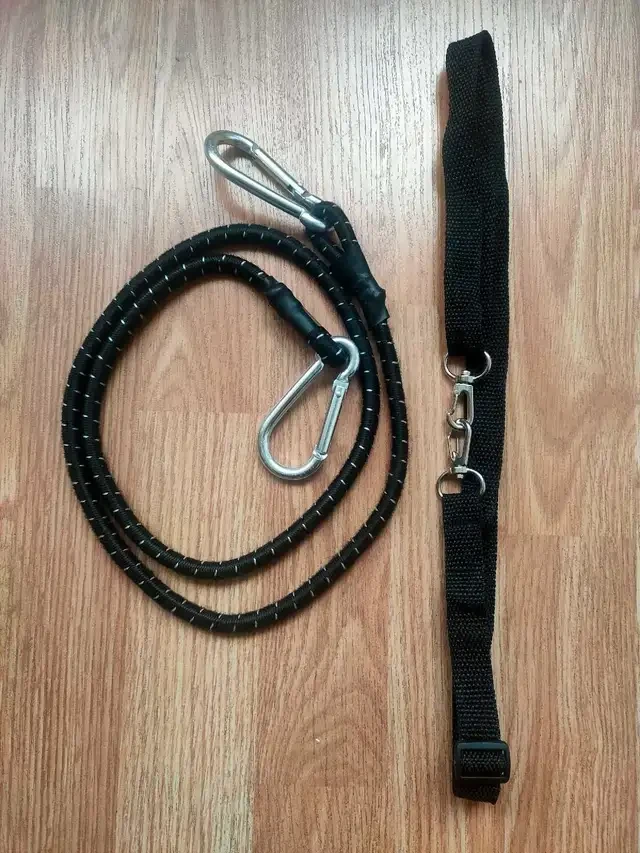 Bungee Cord and Adjustable Strap Set