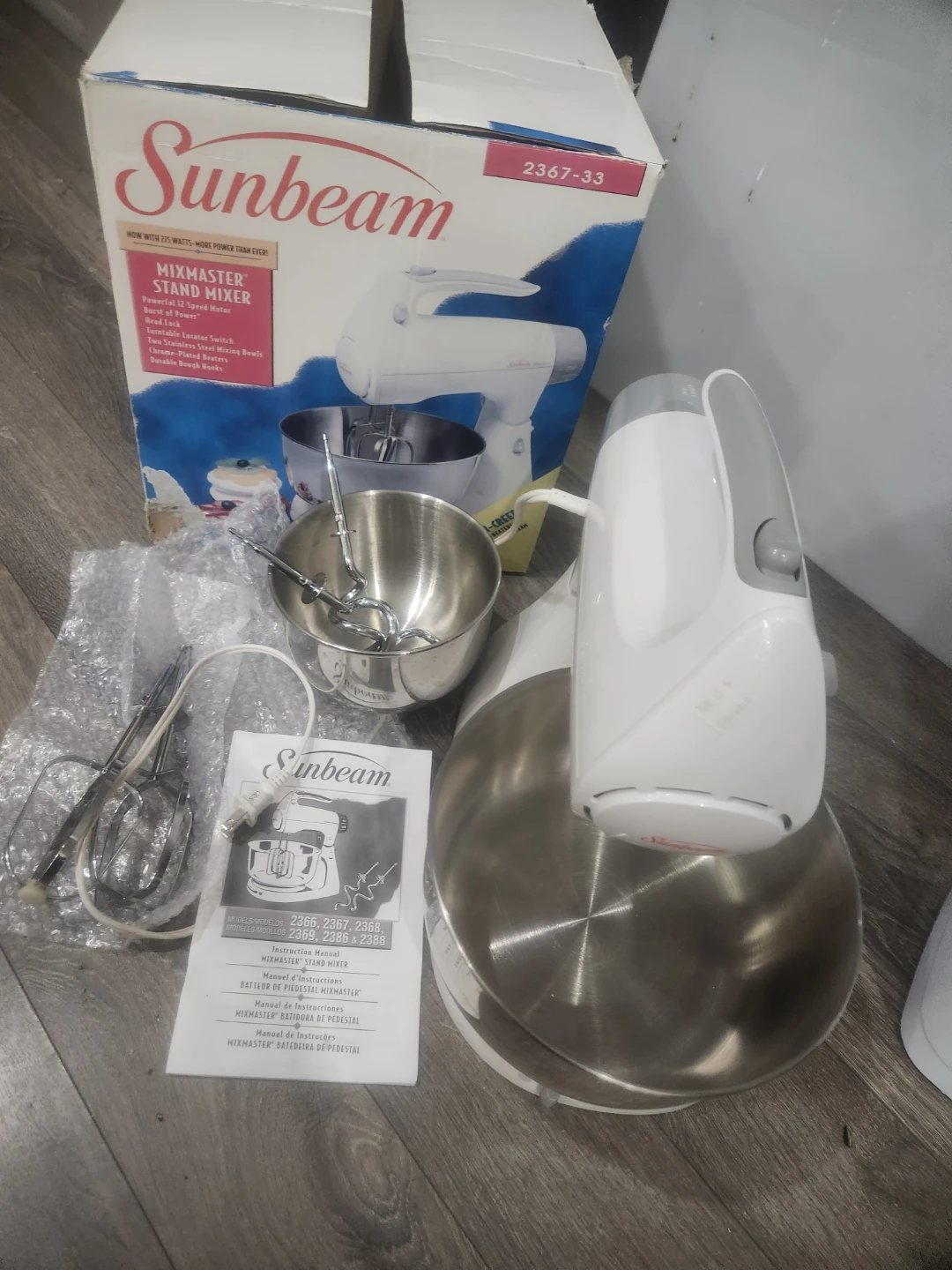 Sunbeam Mixmaster Stand Mixer 2367-33