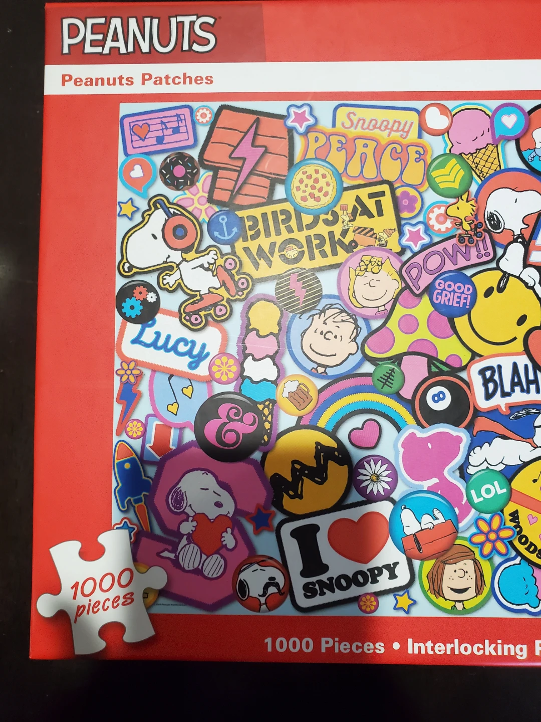 Peanuts Patches 1000 Piece Jigsaw Puzzle - photo 2