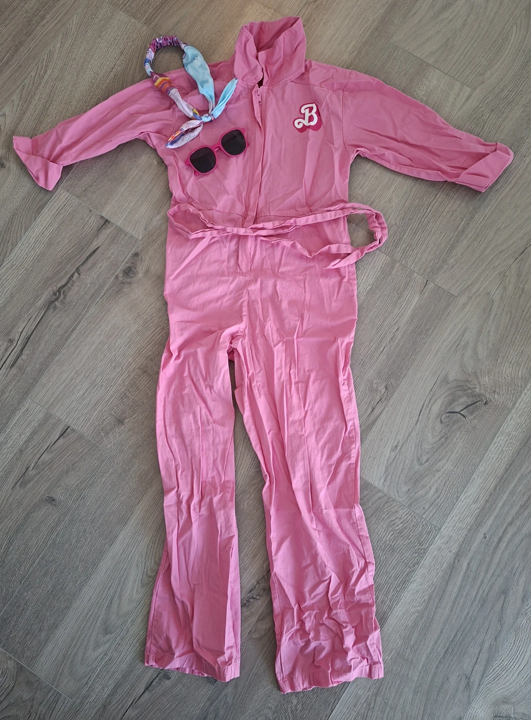 Barbie The Movie Pink Power Jumpsuit Costume - photo 2