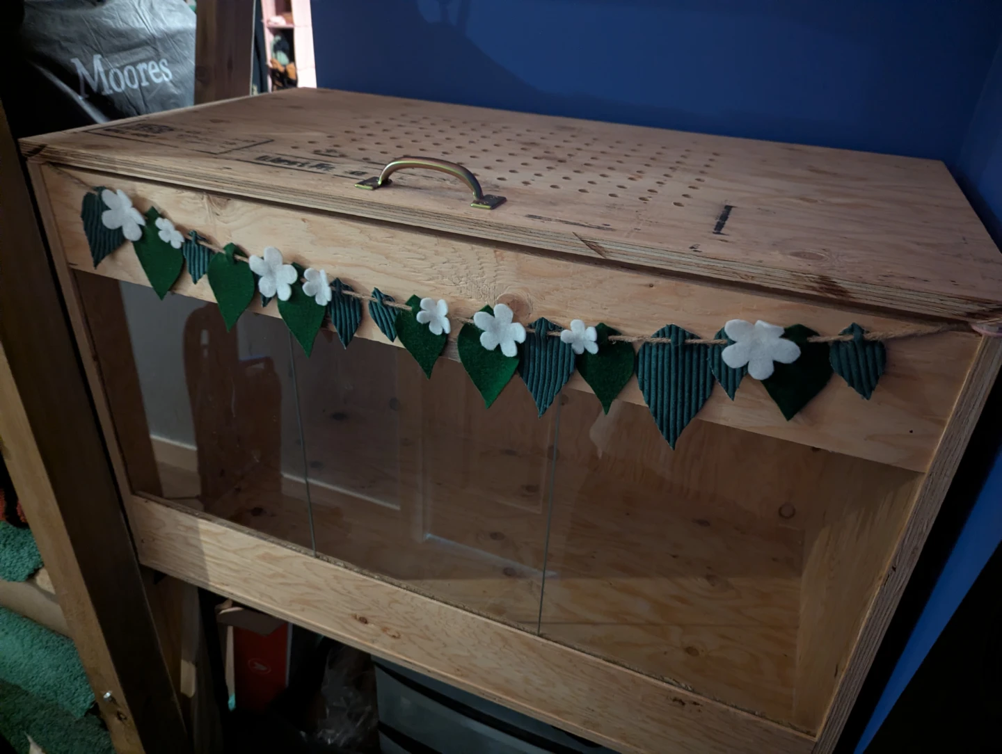 Wooden Hamster/Gerbil Tank