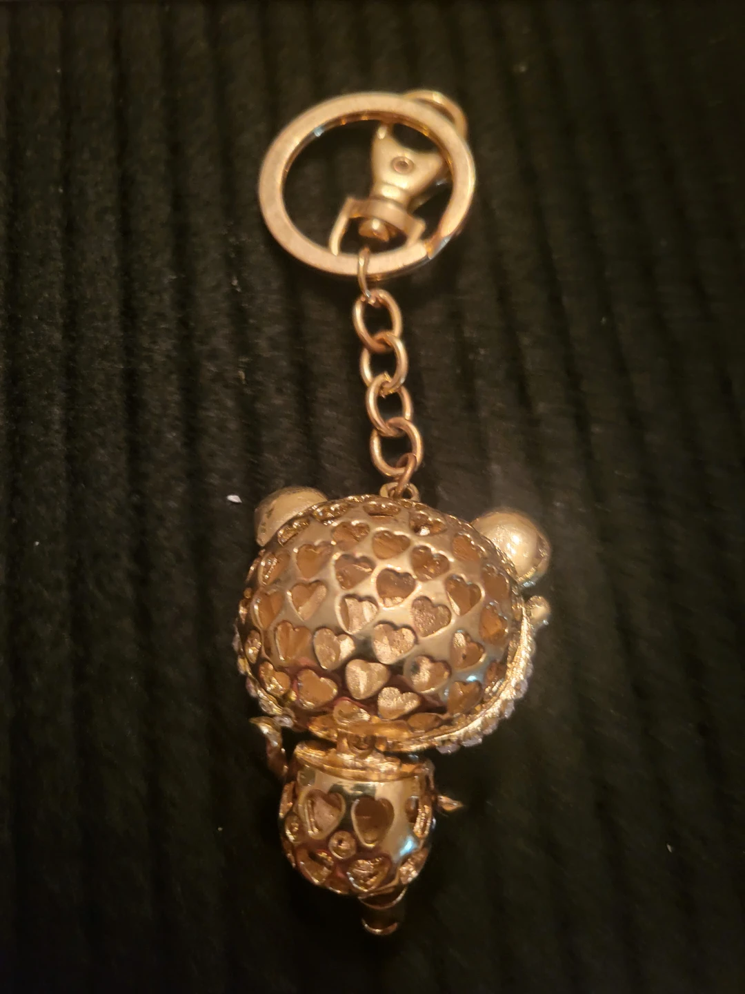 Rhinestone Panda Keychain - photo 5