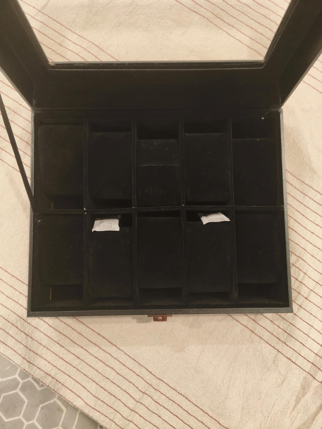 SONGMICS 10-Slot Watch Case - photo 3