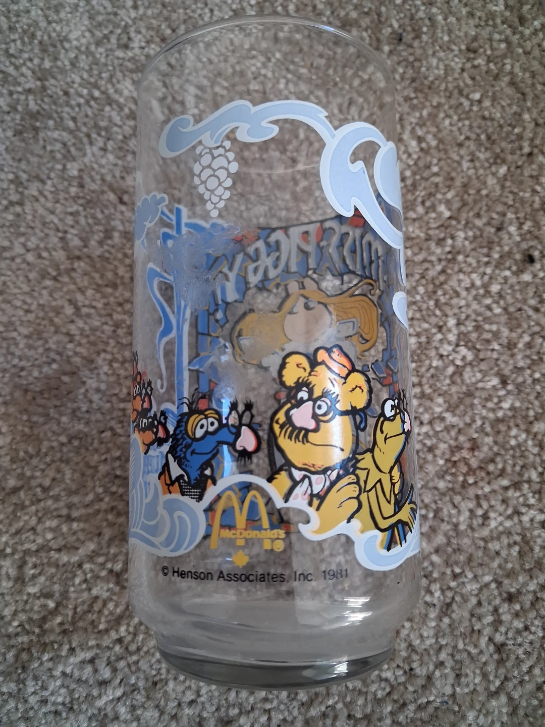 1981 McDonald's The Great Muppet Caper Glass - photo 4