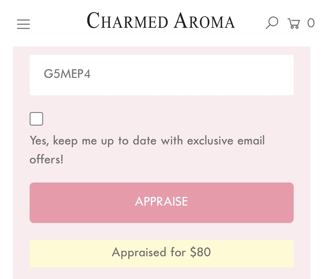 Size 10 - Charmed Aroma Silver Tone Ring - photo 3