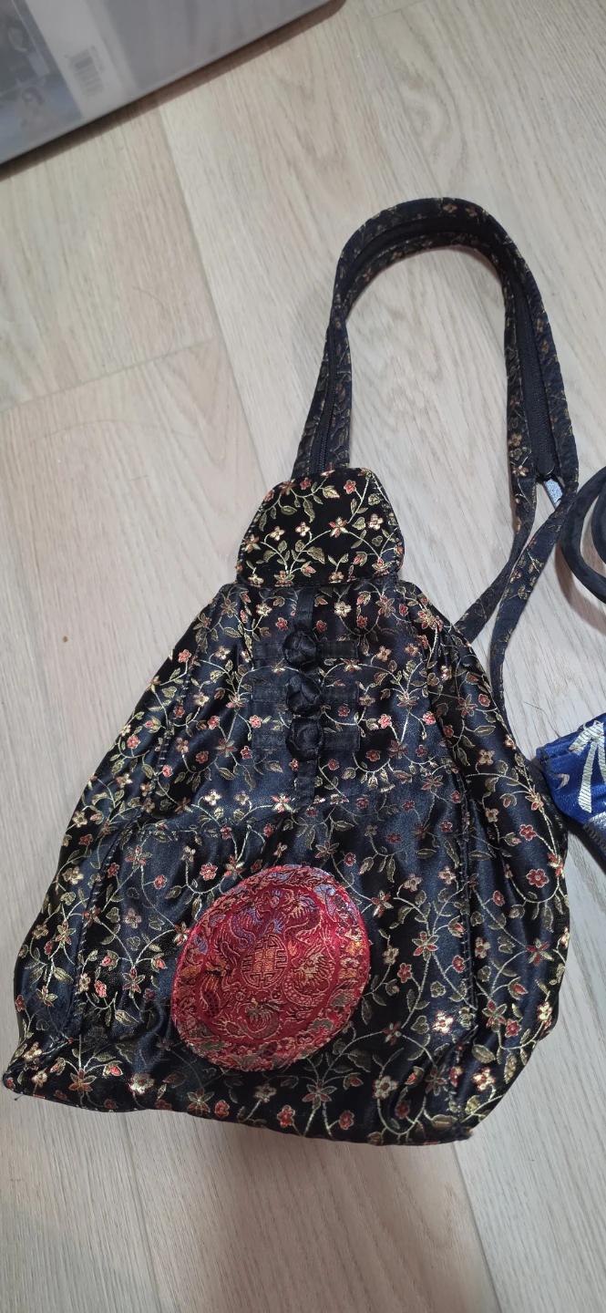 3 Ortiental Fabric Bags (backpack/ tote / bag) - photo 3