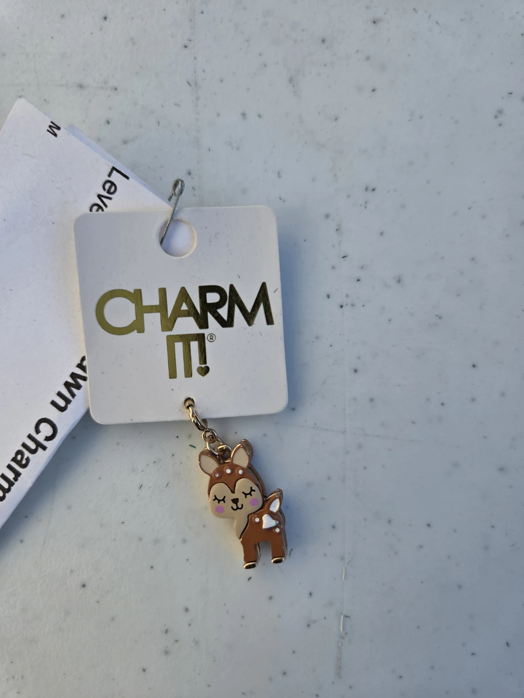 High Intencity Charm It Deer Charm