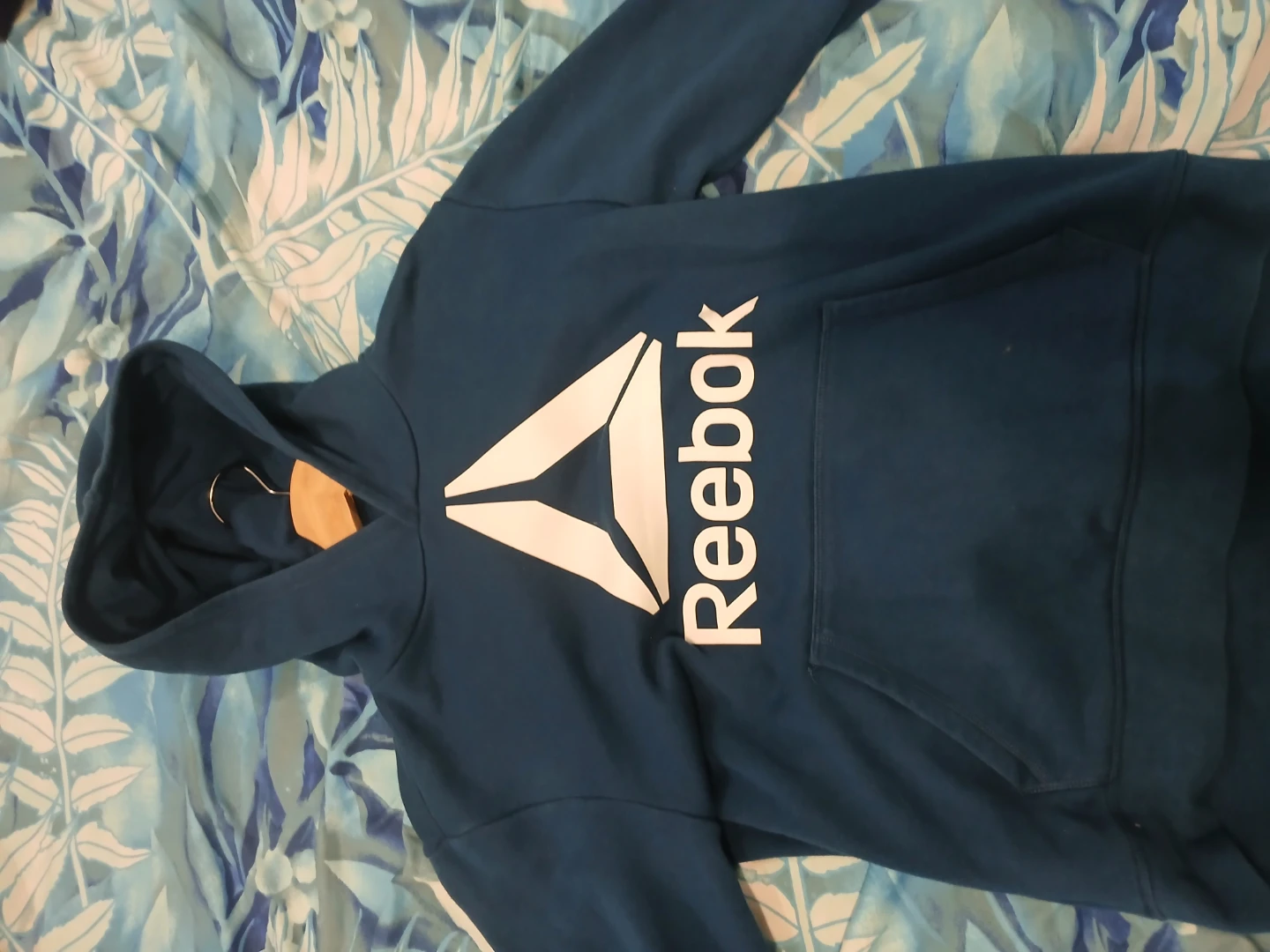 Reebok Blue Hoodie - photo 3