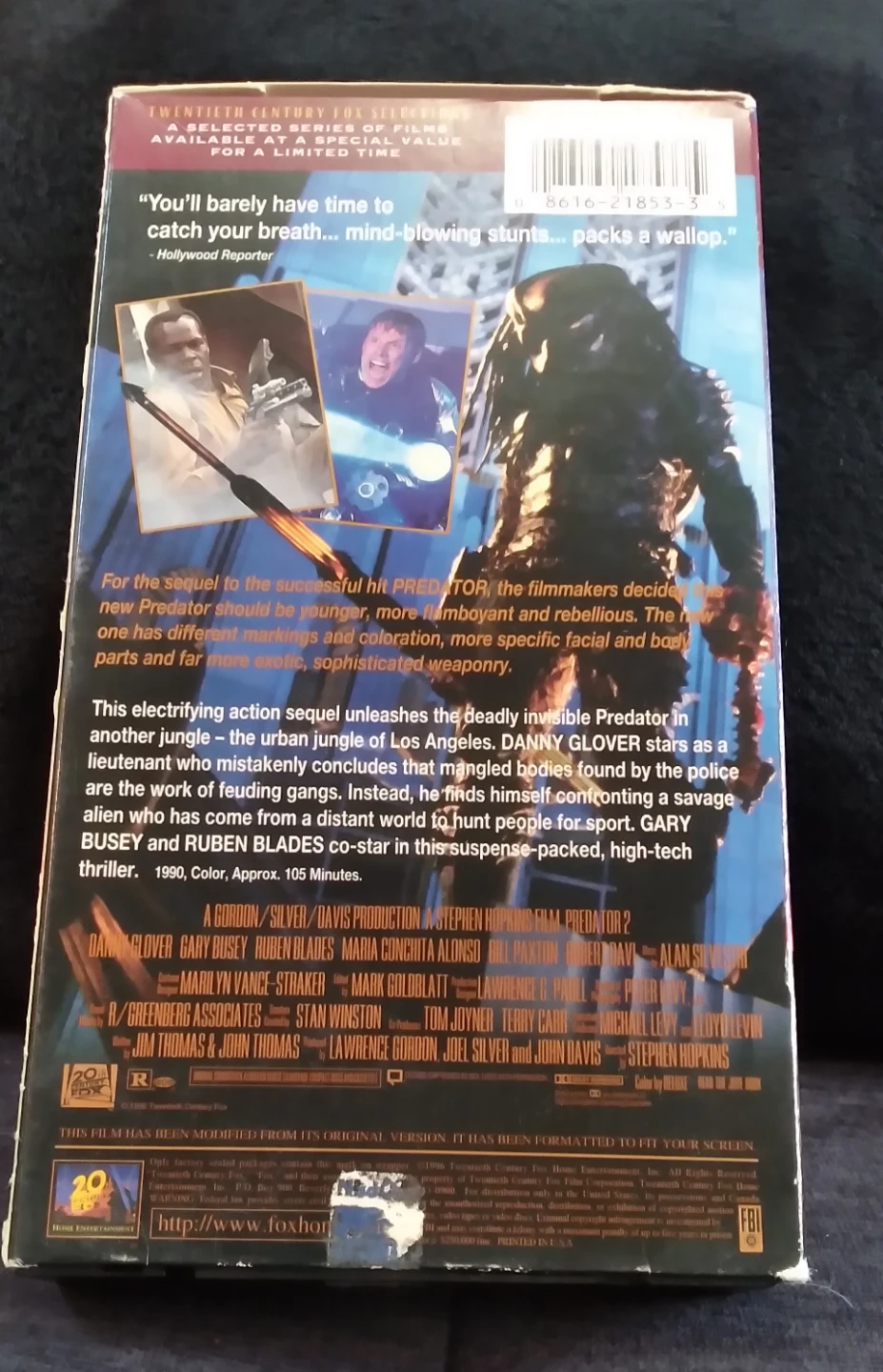 Predator 2 VHS movie - photo 2