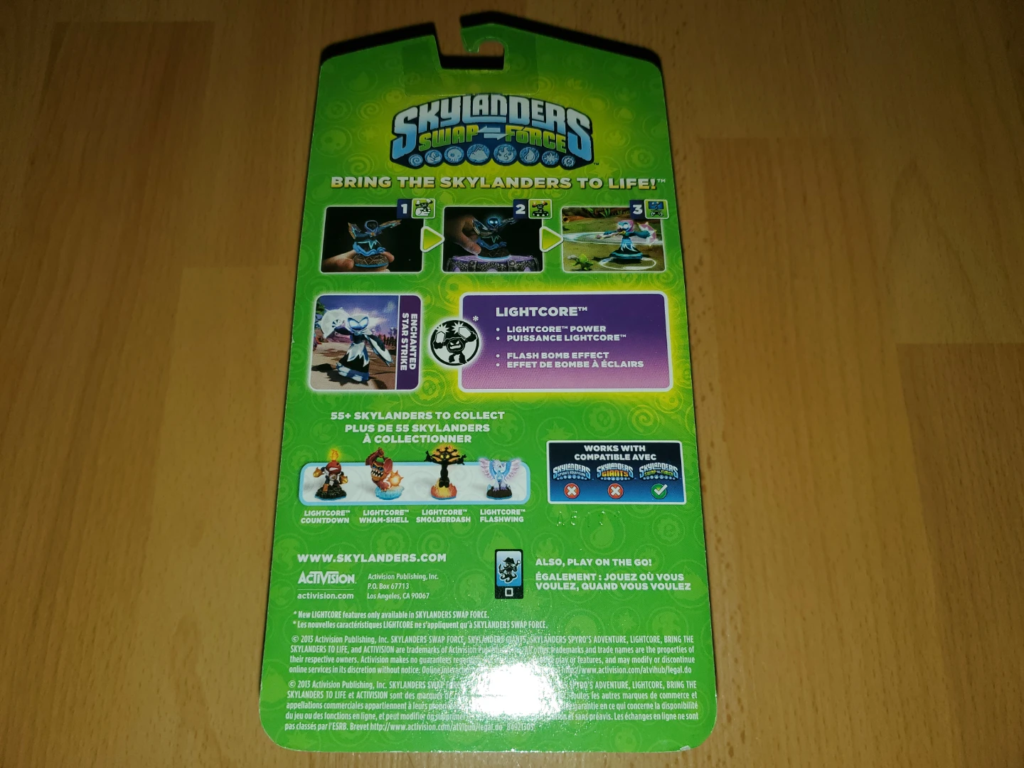 Sealed - Skylanders Swap Force Lightcore Enchanted Star Strike - photo 4