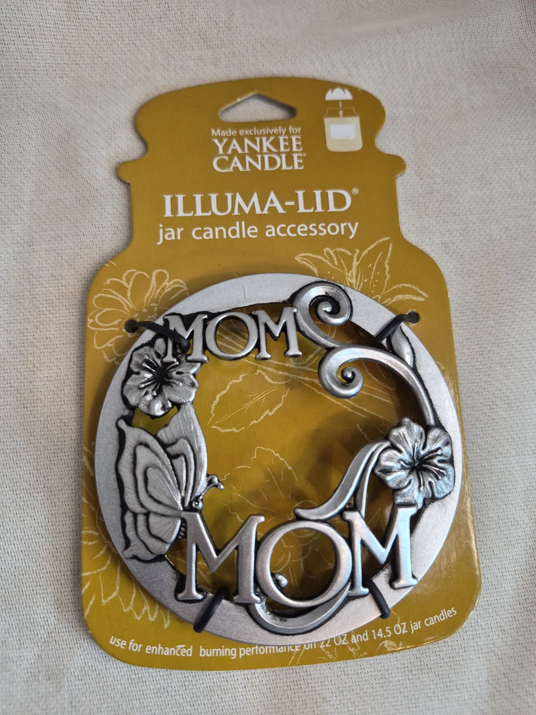 Yankee Candle Illuma-Lid - MOM - Brand New - photo 2