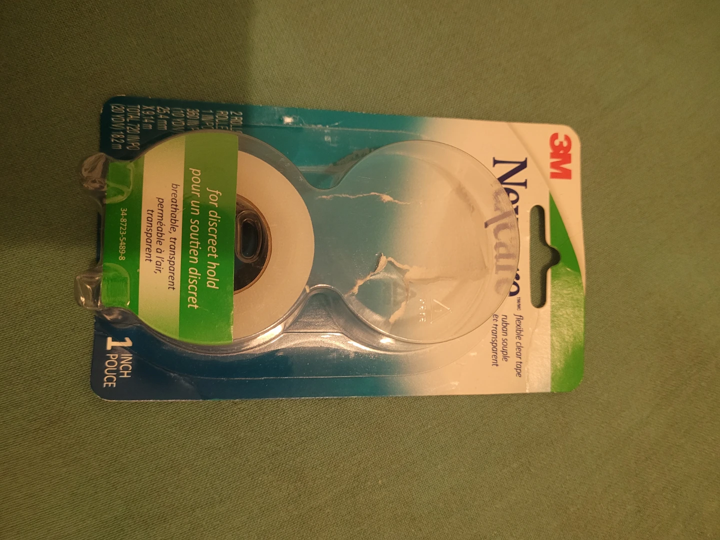3M Nexcare Flexible Clear Tape