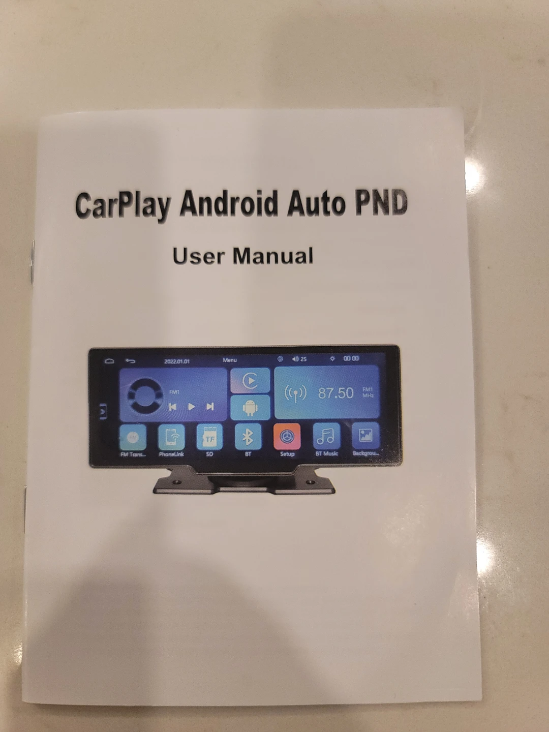 CarPlay Android Auto PND Portable Display