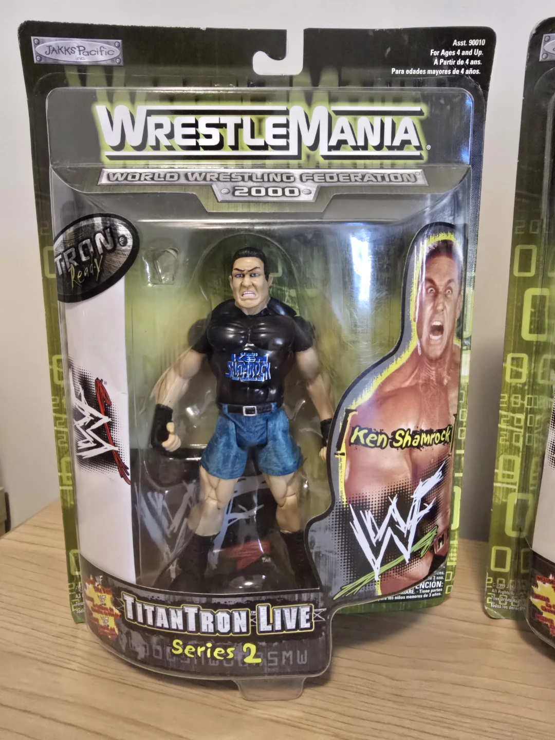 Jakks Pacific WWF TitanTron Live Ken Shamrock Figure