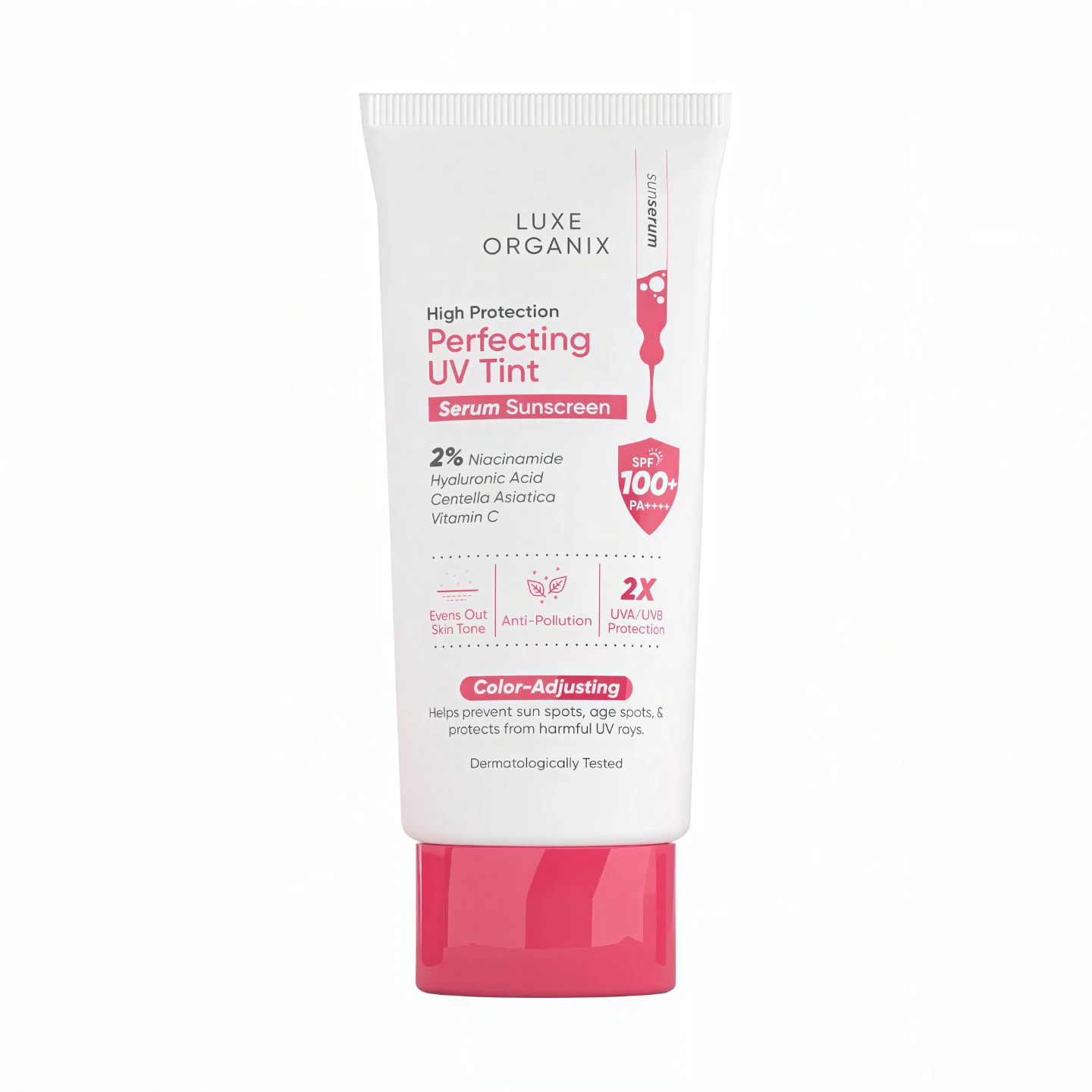 LUXE ORGANIX High Protection Perfecting UV Tint
