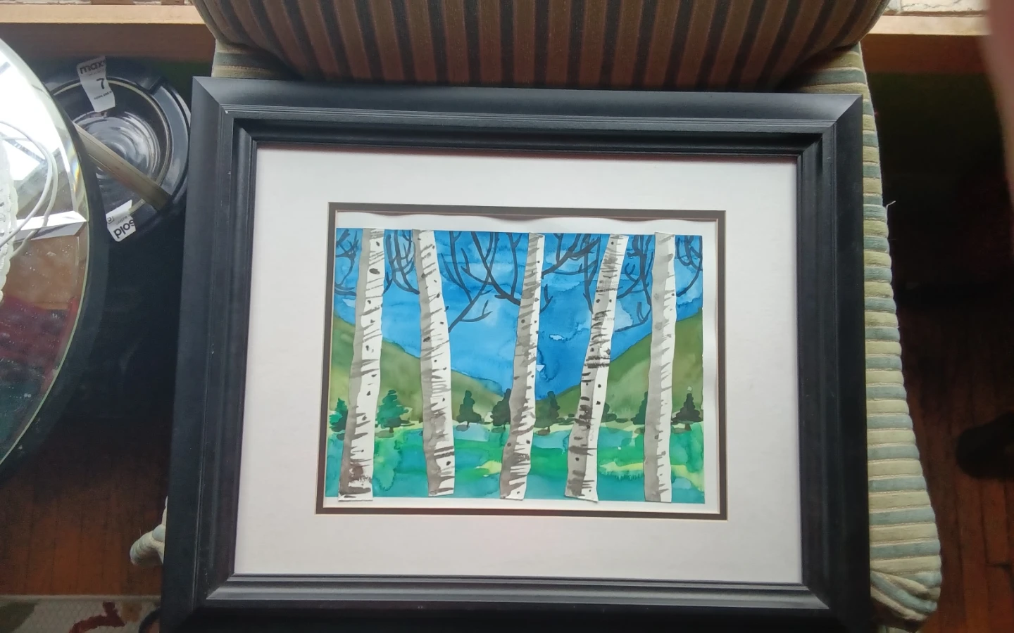 Original Mixed-Media Watercolor Collage