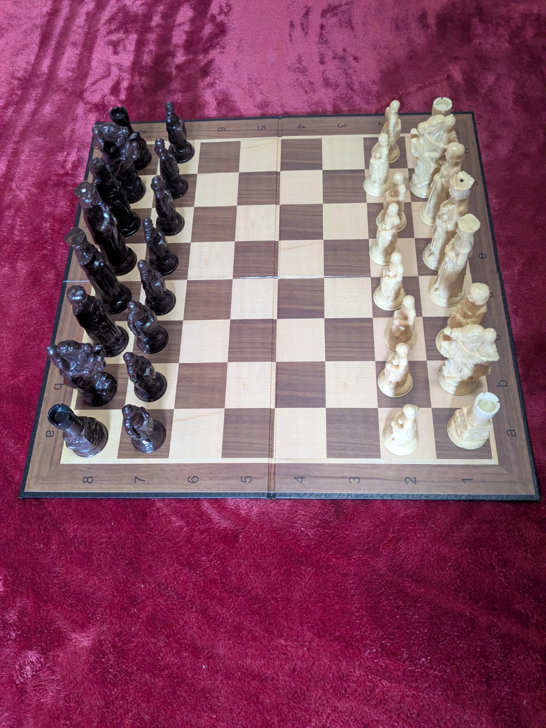 Themed Chess Set figurines with Board - photo 2