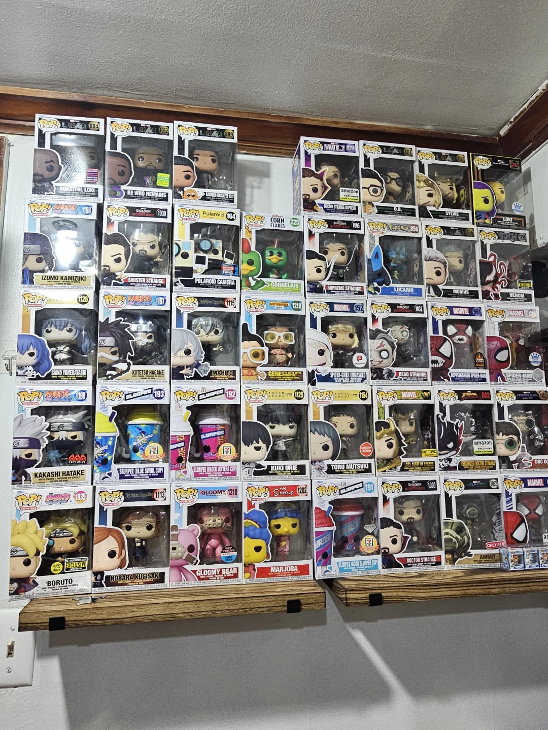 Large Collection of Funko Pop Figures