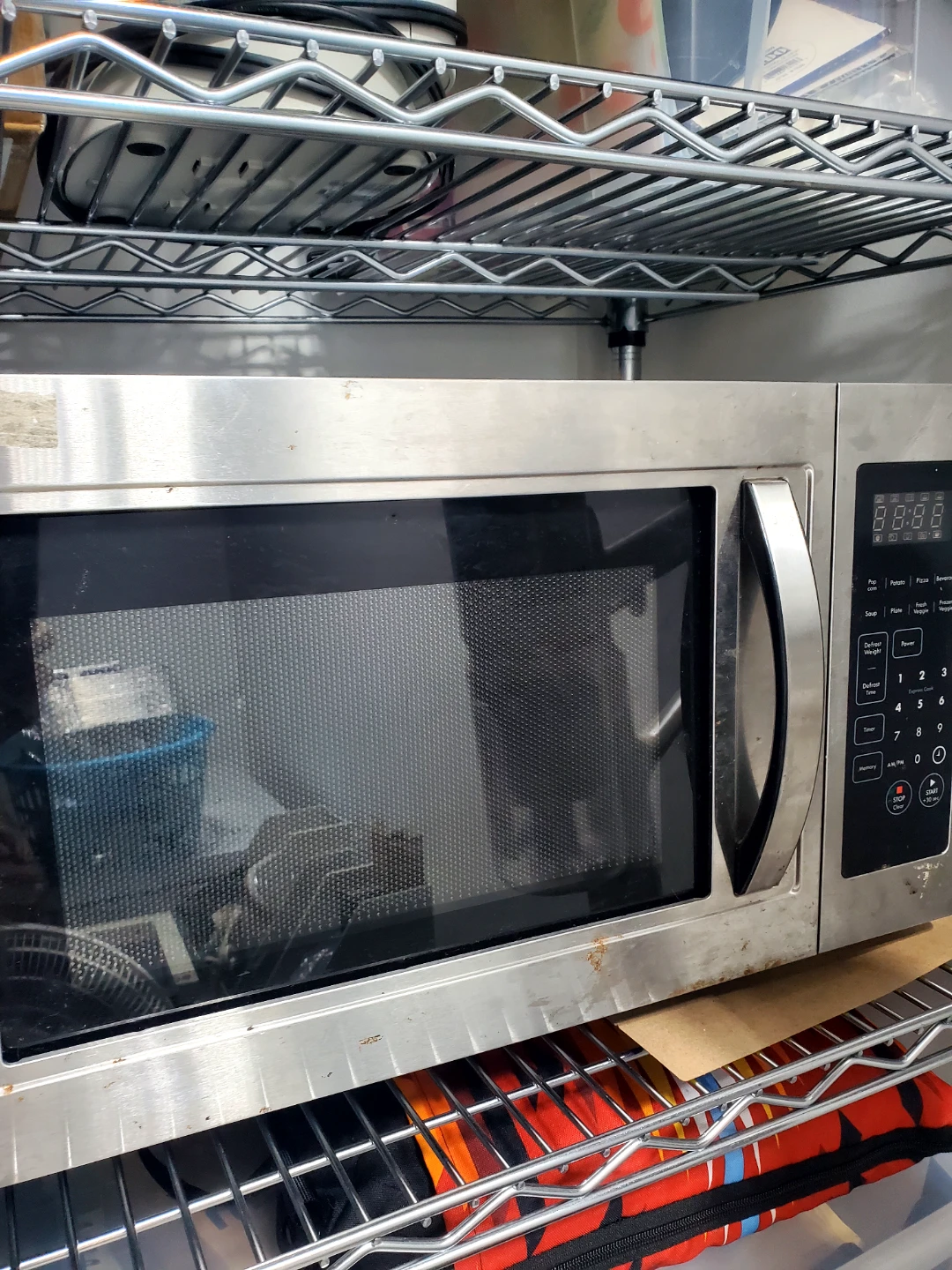 Stainless Steel Microwave