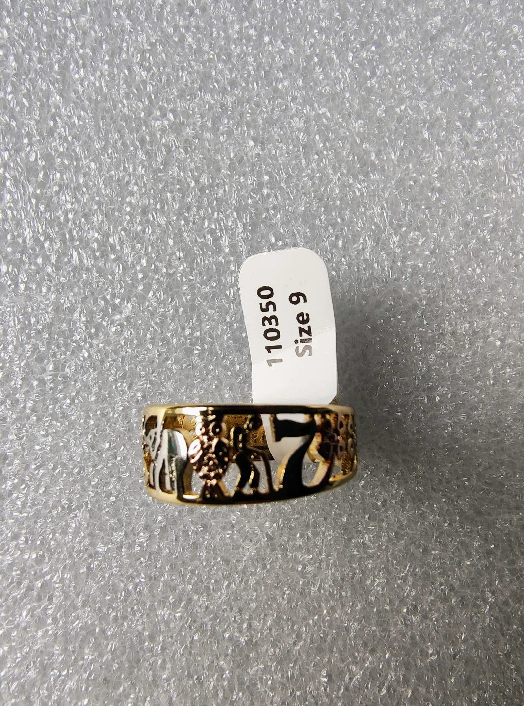 Gold-Filled Lucky Band Ring size 9 - photo 3