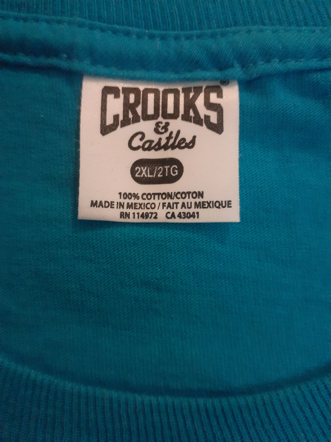 Crooks & Castles Graphic T-Shirt 2XL VINTAGE Y2K - photo 3