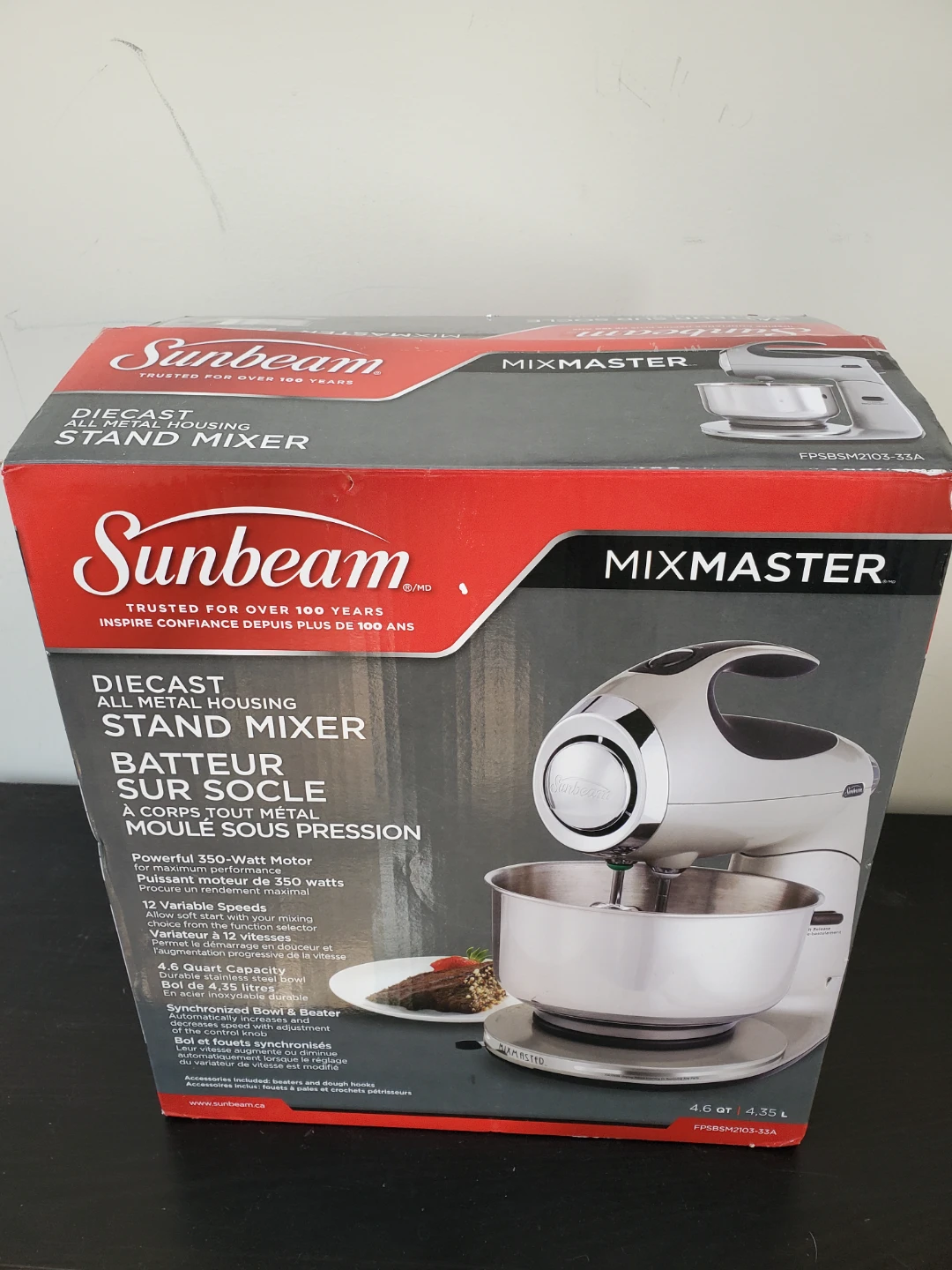 Sunbeam Mixmaster Diecast Stand Mixer