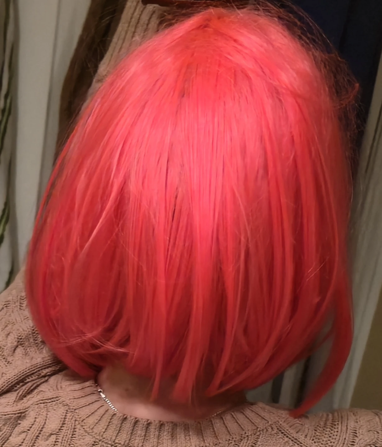 Bright Pink Bob Wig - photo 3