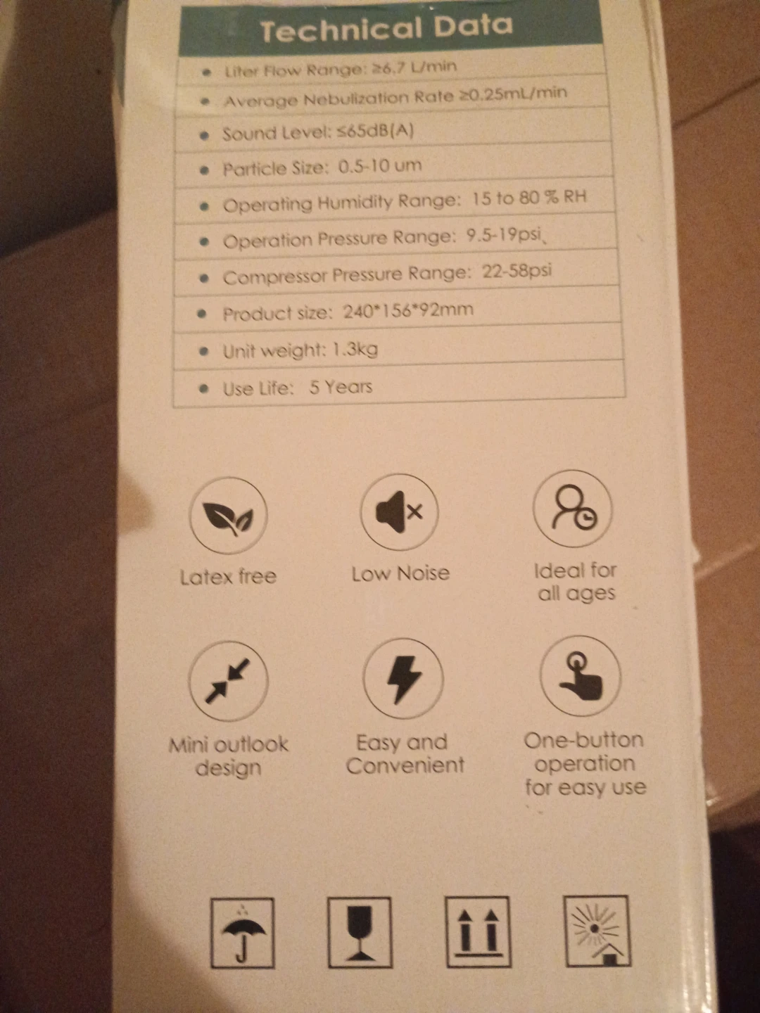 Compressor smart nebulizer D77 - photo 2