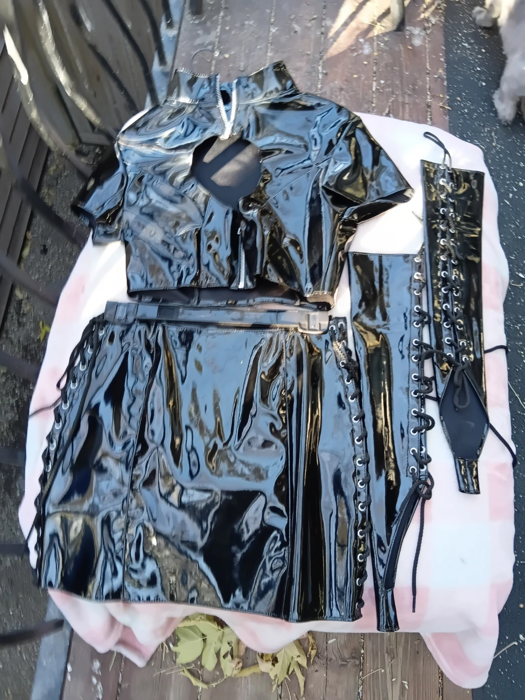 Dominatrix Halloween Costume Size Small