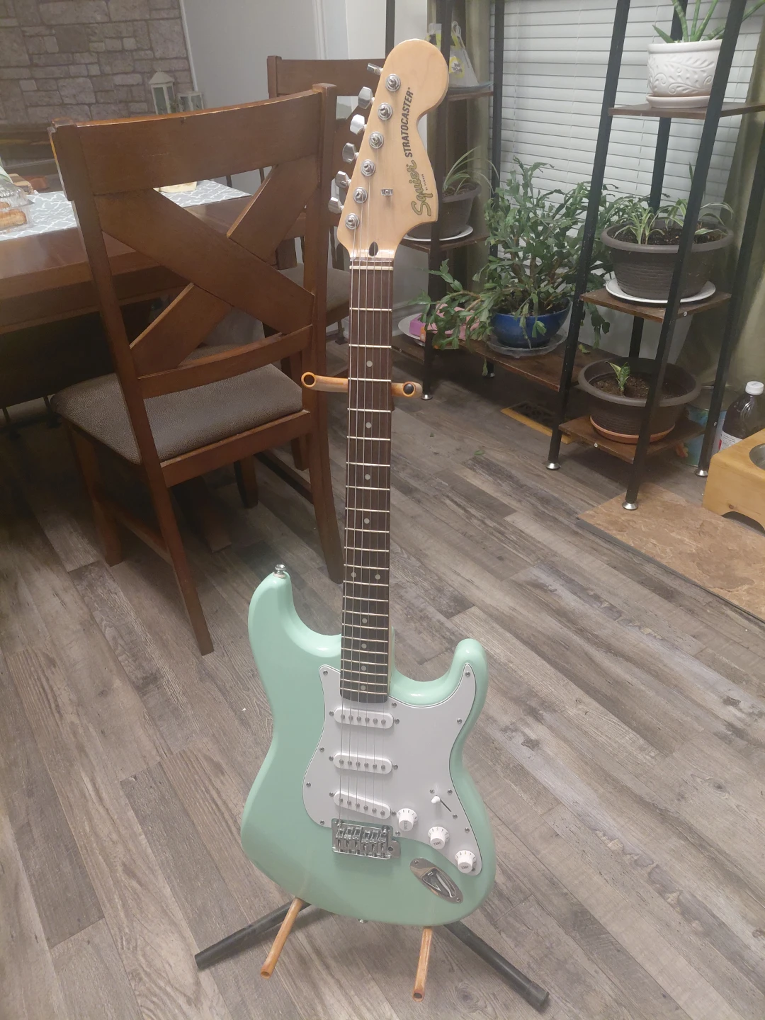 Squier Affinity Stratocaster, Surf Green (2022) - photo 5