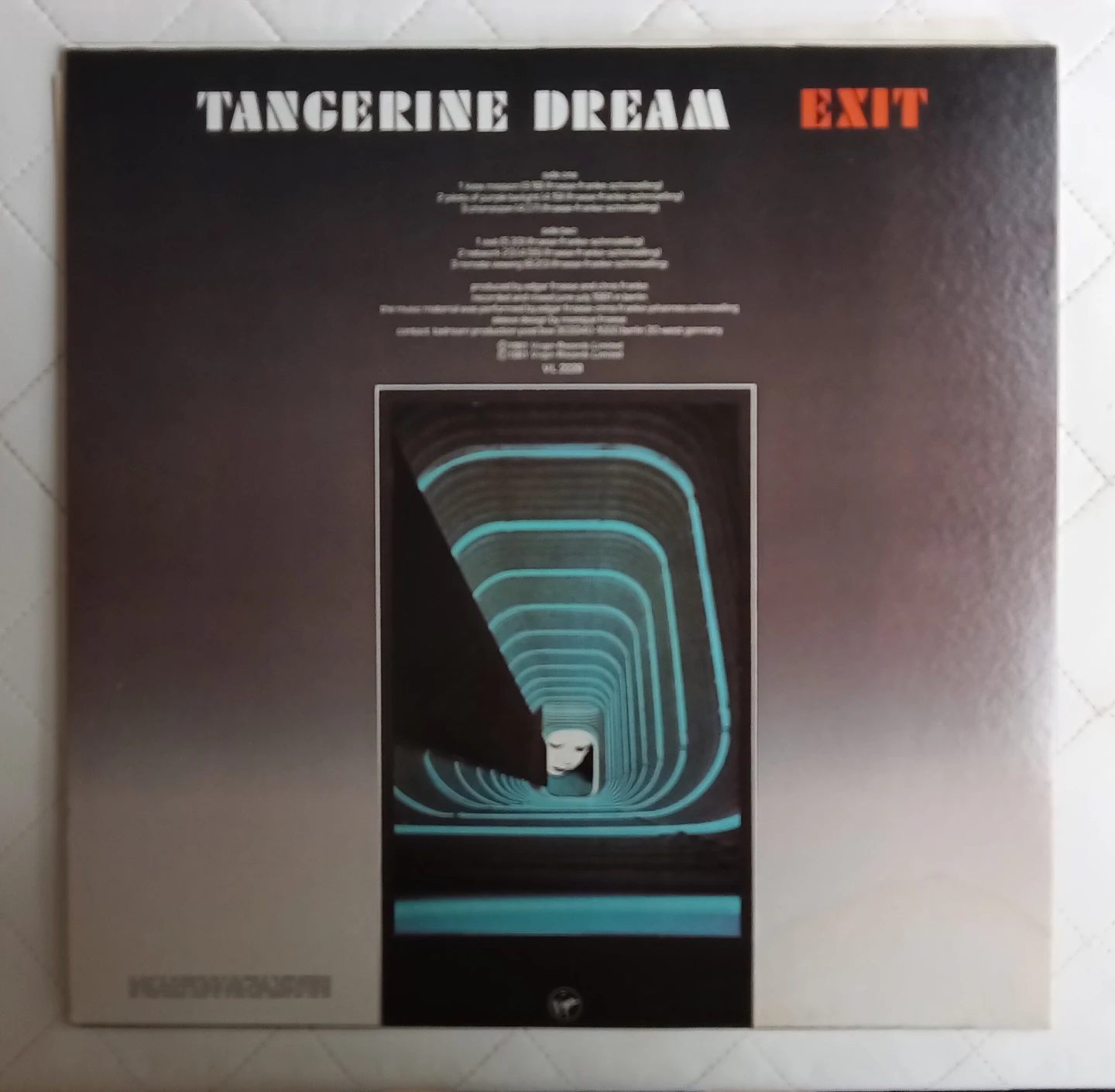 Tangerine Dream - Exit Vinyl Record. - photo 2