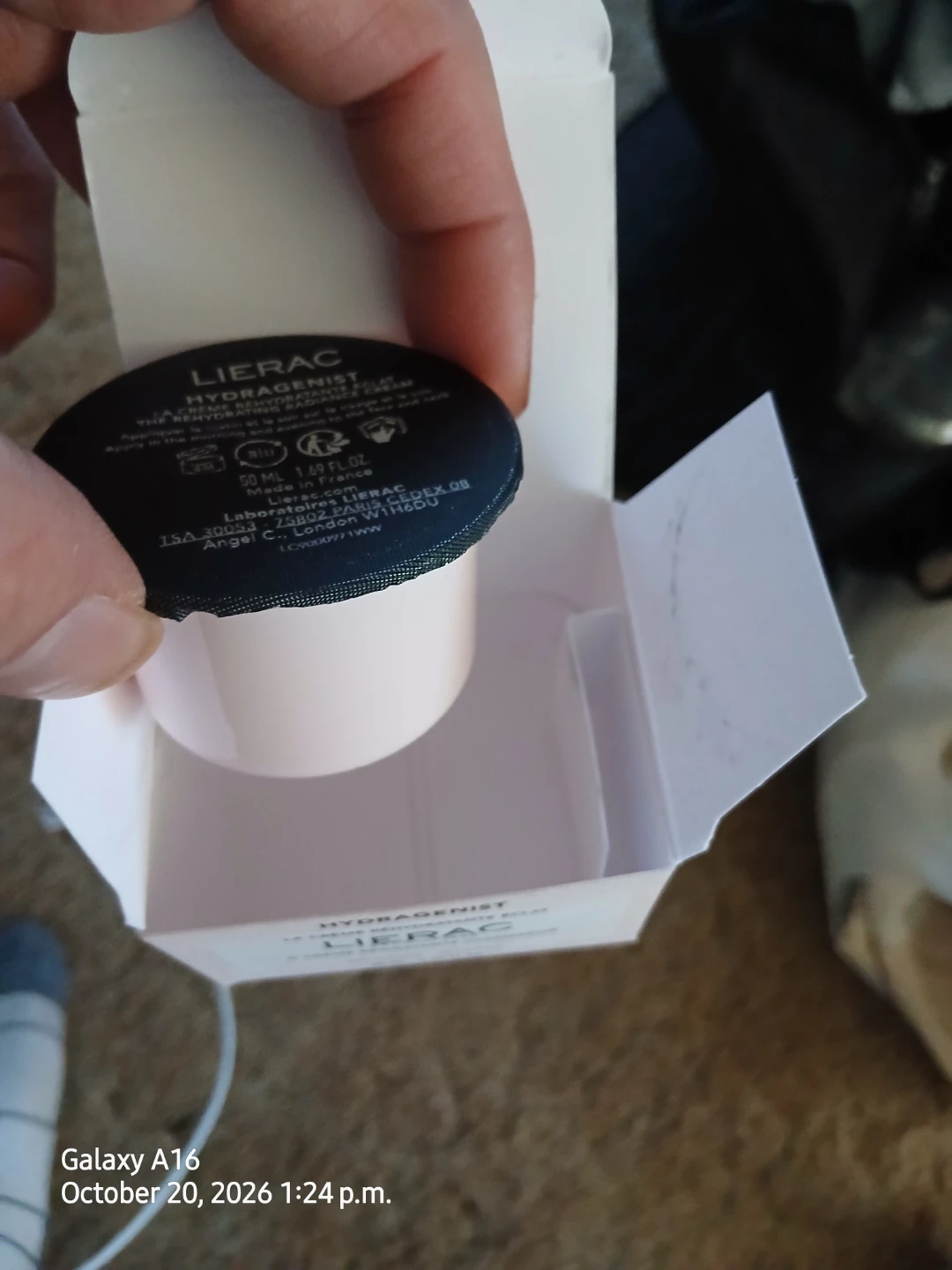Lierac Hydragenist The Rehydrating Radiance Cream Refill - photo 3