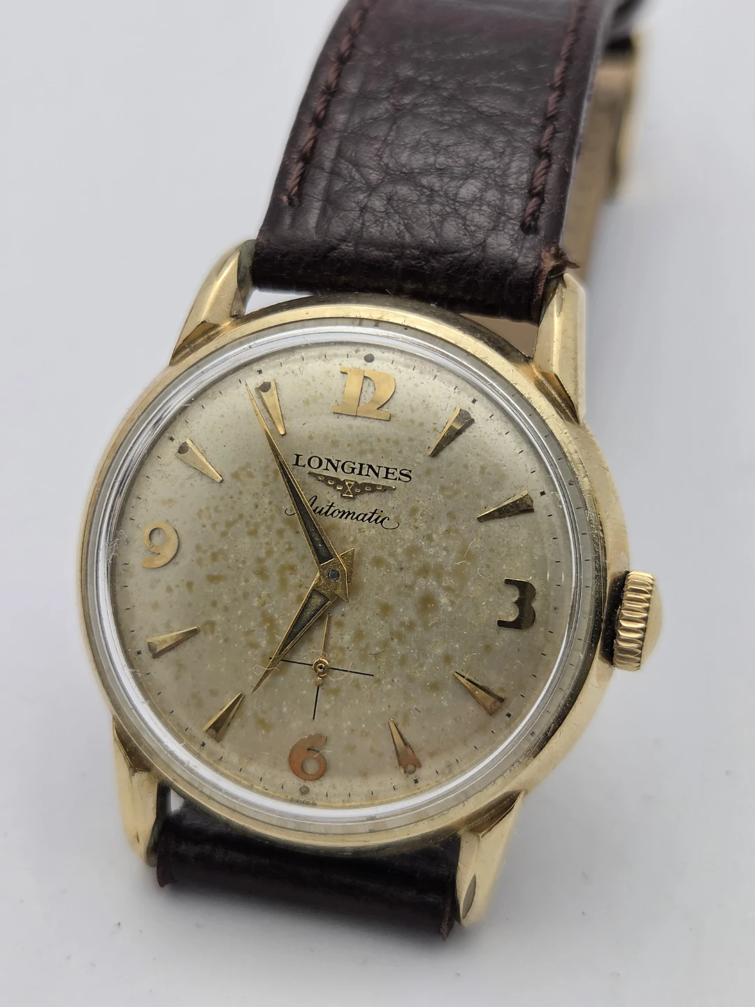 Vintage Longines 10K Gold Filled Automatic 19A Watch - photo 2