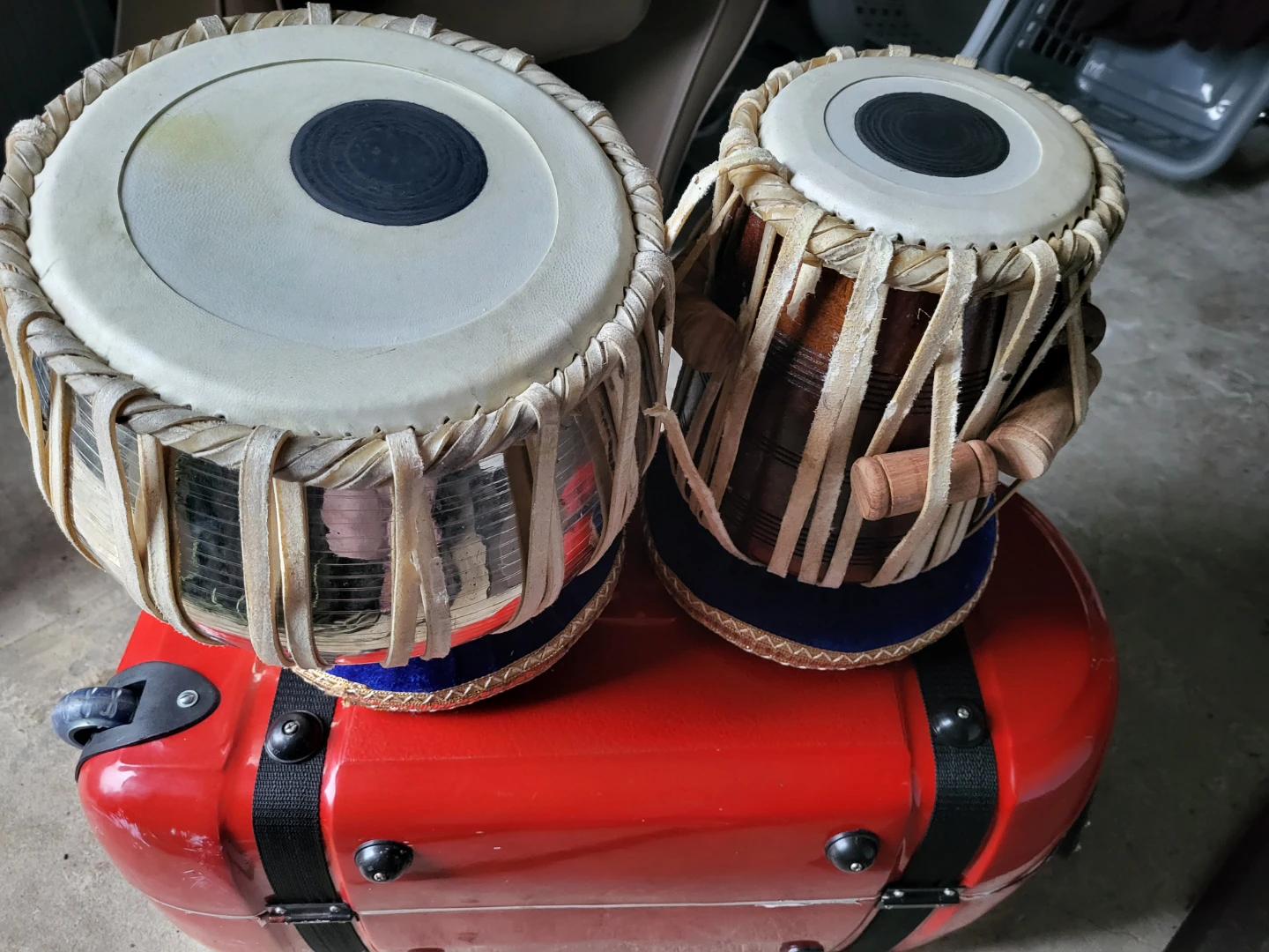 Tabla Drum Set with Case