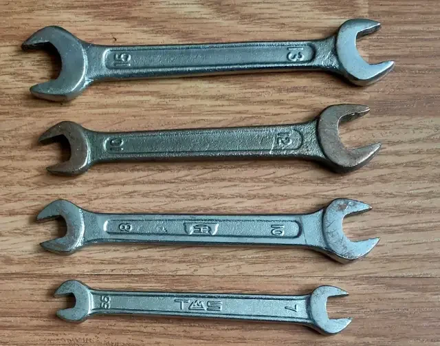 5.5 to 15mm Open-End Wrenches