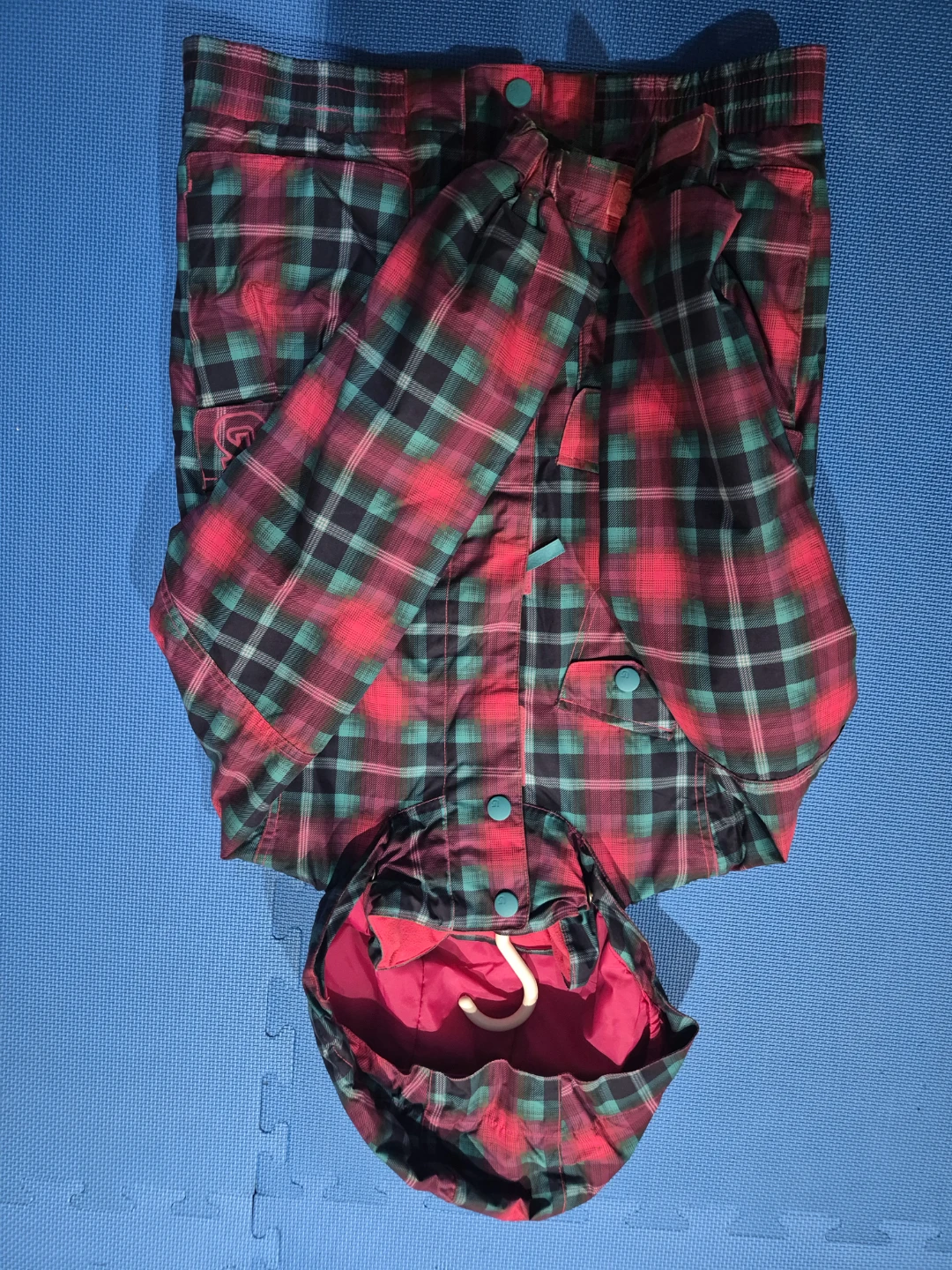 Burton Plaid Snowboard Jacket Medium