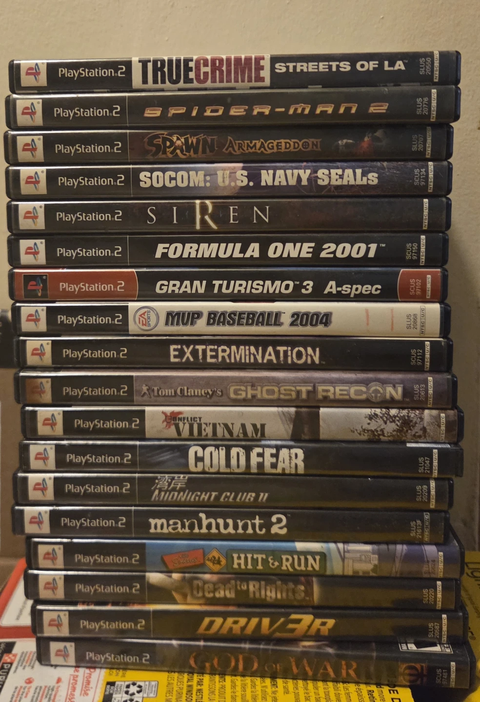 Set of 18 PS2 Games Bundle
