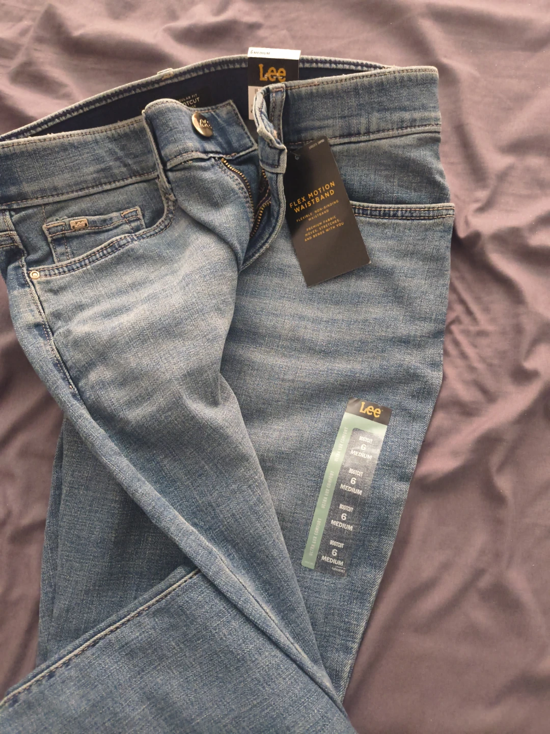 Lee Flex Motion Bootcut Jeans Size 6 Medium - photo 3
